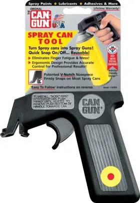 116504-12 Brand Safeworld International Inc. 11650 The Original Can Gun Spray No Size Black 116504-12 Brand Safeworld International Inc. 11650 The Original Can Gun Spray No Size Black