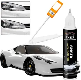 1005-23 Branded Touch Up Paint For Cars Automotive White Car Pen Scratch Repair Two-in-on