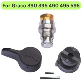 Branded 313109257290 Prime Spray Drain Valve For Graco 390 395 490 495 595 Airless Paint