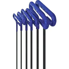 55166 Branded Eklind Cushion Grip Hex T-key Allen Wrench - 6pc Set Metric Mm Sizes 2-6