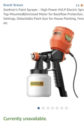 Ps-2108 Bravex Goehners Paint Sprayer