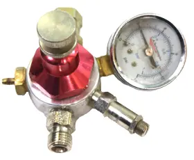 51-130-51-150 C.a. Technologies By-pass Regulator And Gauge For Pressure Cups 0-15 Psi