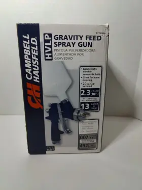 At700000 Campbell Hausfeld New Hvlp Gravity Feed Spray Paint Gun Cup Size 20 Oz
