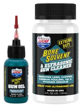 Ccs 740642214365 Lucas Oil Extreme Duty 1oz Needle Oiler And 4oz Bore Solvent Cleaner
