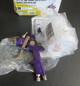 Central Pneumatic 193175019592 20 Oz. Hvlp Gravity-feed Air Spray Gun