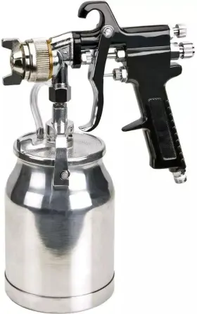 Fvs032448 Central Pneumatic 69704 Grip 13060 Air Spray Gun 45 To 70 Psi Pressure