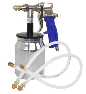 Chemicar 662578269106 Heavy Duty Siphon Undercoating Gun With Wands Sprayer For Truck Bedliner Un