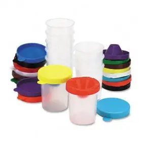 5100 Chenille Kraft 40 Creativity Street No-spill Paint Cups Assortment
