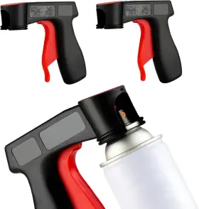 Qp9037 Chrymum 2pcs Instant Aerosol Trigger Handle Instantly Converts Spray Cans Into Gu
