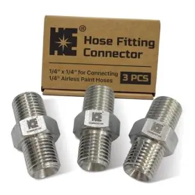 Ngg0404s-3p Cosmostar 1/4 Inch X Hose Fitting For Connecting Airless Paint Hoses