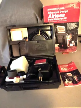 155010 Craftsman Paint Sprayer Electric Airless With Case And Accessories