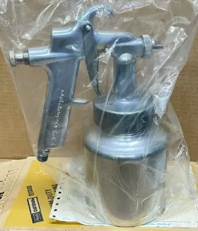3015583 Craftsman Vtg Sears Medium Duty Spray Gun Aluminum 1 Quart New Old Stock