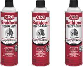 05089 Crc 445020510581 Brakleen Brake Parts Cleaner - Non-flammable -19 Wt Oz 3 Pack