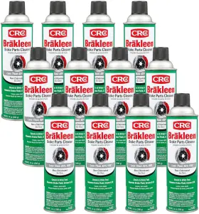 Crc 445024093097 05084-12pk Brakleen Non-chlorinated Brake Parts Cleaner - 14 Oz. Pack Of