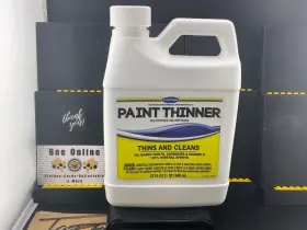 Crown 023857700428 Paint Thinner Thins And Cleans Oil Base Paints Stains 32oz