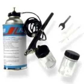 Ctt Tools 789611014285 Airbrush Paint Hobby Tool Spray Gun Kit With Tank