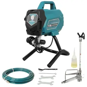 7b5boewkaflvpvbxwuyquw4kv8ep Cuisinsmart X10 Airless Paint Sprayer - 0.32 Gpm 3300 Psi 750w High-efficiency Stand Sp