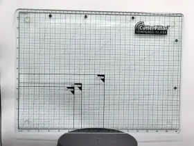 Cutterpillar 812436019439 Strong Tempered Glass Cutting Mat