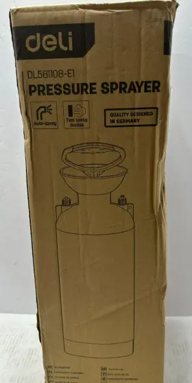 Dl581108-e1 Deli Dl581108 E1 Pressure Sprayer 2 Gallon Auto Spray Two Modes Garden