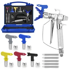 Penqiang3 Dent-de-lion Airless Paint Sprayer Gun Kit 3600 Psi High With N