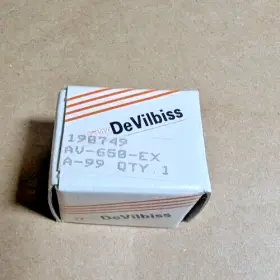 Av-650-ex Devilbiss Fluid Tip And Gasket Av650ex New In Box