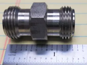 Plh-6-6tss Devilbiss Binks Ransburg 3/8 Inch Nps M X Male Straight Fitting Of25