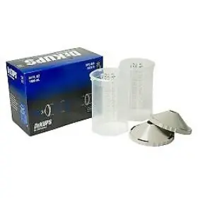 Dev-dpc608 Devilbiss Devdpc-608 Reusable Frame And Lid 34 Fl. Oz. 2 Pack