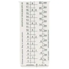 Dpc-59-k10 Devilbiss Disposable Measuring Guide Inserts Pk10