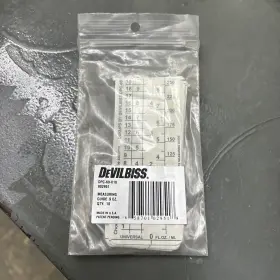 Dpc-60-k10 Devilbiss Disposable Measuring Guide Inserts 9oz. Qty 10