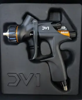 Dv.dv1-c-000-12-c1 Devilbiss Dv1 Clearcoat Non Digital 1.2mm C1 Air Cap Spray Gun With Cup