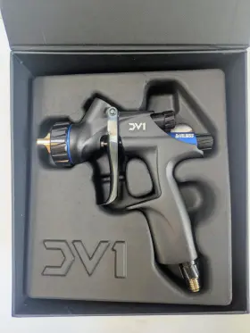 Dv1-c-000-13-b Devilbiss Dv1 Basecoat Non Digital 1.3mm B Air Cap Spray Gun With Cup