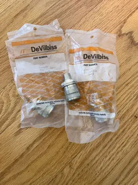 P-hc-4100 Devilbiss Quick Disconnect Hose Fitting New In Bag 3pcs/lot
