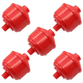 K-020 Dianrui 5pcs Red Disposable Mini Air Water Filtersonly Standard 1/4 Inch Thre