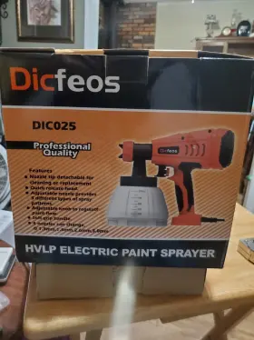 Dic025 Dicfeos - Hvlp Electric Paint Sprayer