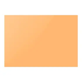 Duefixing 693974275729 4pcs Gel Light Filter Transparent Color Correction Pvc Sheets Orange