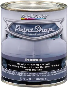 B00b3uwouk Dupli-color Bsp100-2 Pk Grey 32oz Car Primer Paint Shop Finish System Automotive