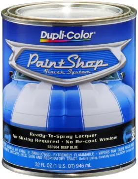 Bsp204-2 Dupli-color Pk Ftpaint Shopft Deep Blue Metallic Finish System Base