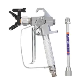 Dusg5 Dusichin Airless Paint Spray Gun High Pressure 3600 Psi With Reversible 517 N