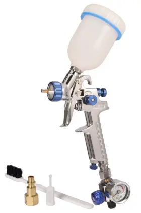 Dynastus 619438408380 Touch Up 5 Oz Hvlp Air Spray Gun Auto Car Detail Paint Sprayer Spot Repair W