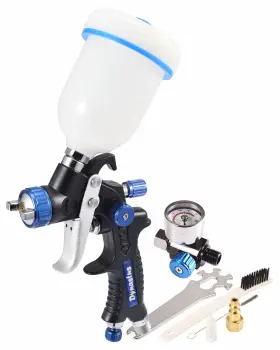 Dynastus 634715947574 Touch Up Composite Hvlp Air Spray Detail Paint Sprayer Spot Repair With Filt