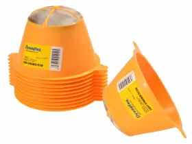 Dynastus 974513010105 10 Pack Of 150 Micron Stainless Steel Mesh Filter Tips 4 Inch Plastic Reusable Paint
