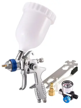 H-831g Dynastus 22 Oz. Hvlp Air Spray Auto Car Paint Sprayer 1.7mm Nozzle With Filter And A