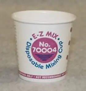 70004 E-z Mix 1/4-pint Plastic Mixing Cups Box Of 400