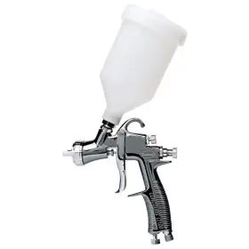 Eastwood 607174125418 1.3 Mm Aluminum Lt Hvlp Paint Gun Air Gravity Feed Spray With 600 Cc