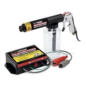 Pcs-250 Eastwood Dual Voltage Powder Coating System Spray Gun Kit Black