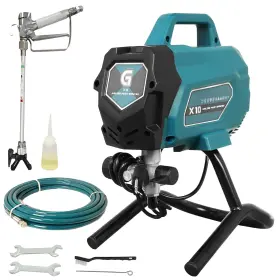 7b5boewkaflvpvbxwuyquwbes Ecoexplorer Airless Paint Sprayer 0.32 Gpm 3300 Psi High-efficiency 750w Stand Spr