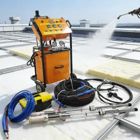 033284 Effluvialtech 110v Polyurethane Foam Sprayer Insulation Injection Pump Coating Machine