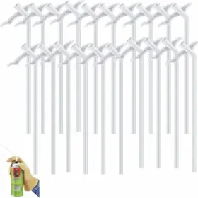 Sft001 Eingsdfgch 20 Pieces Spray Foam Tubes Nozzle Tips Gap Filling Replacement Tub