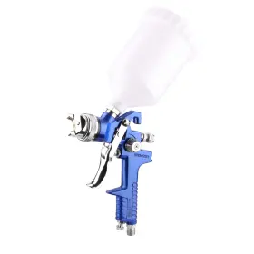 Endozer 789371201758 Professional Hvlp Gravity Feed Air Spray Gun With 1.4mm Nozzles 20 Oz 600cc