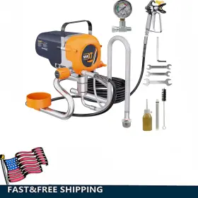 1300w Etsg 699982024045 Airless Paint Sprayer 3300psi Electric Spray Machine With Stand